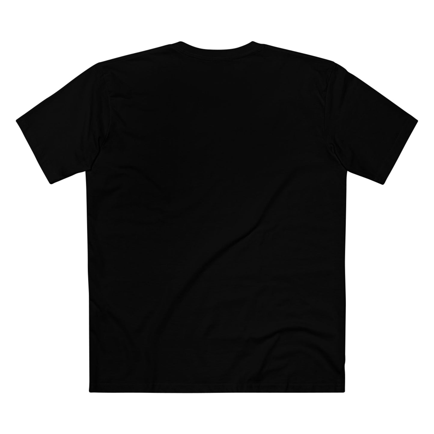 who does this text tee | black graphic tee
