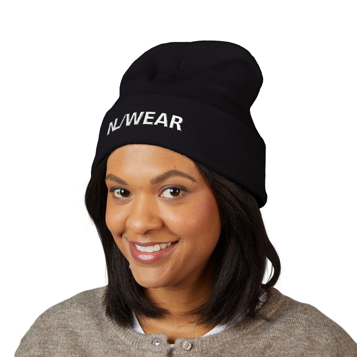 NLWEAR logo beanie